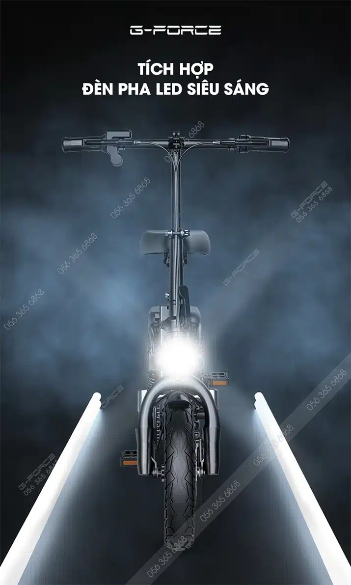 Xe đạp điện gấp gọn G-Force C14 Lite 6 Gforce C14 - Gforcevn (11)