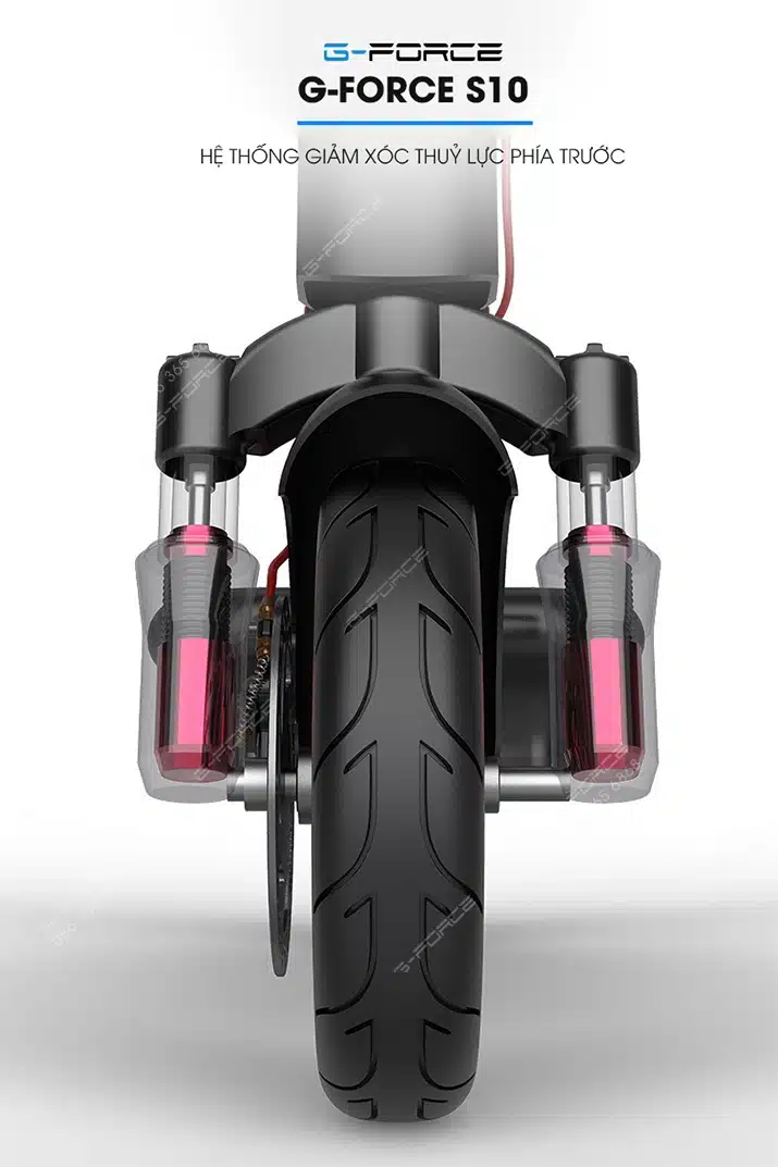 Xe dap dien GForce S10 he thong giam soc