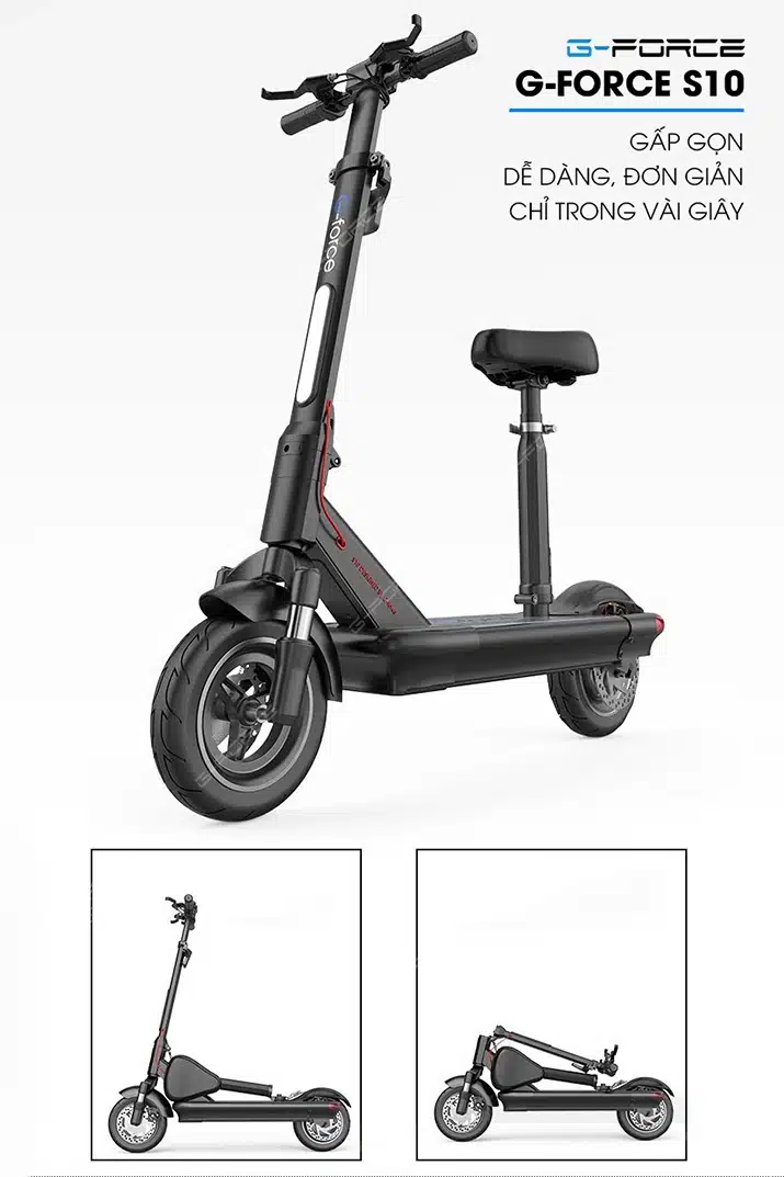 Xe dap dien GForce S10 tai trong lon