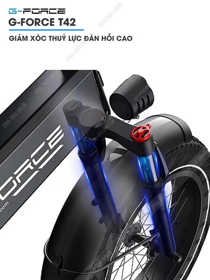 Xe đạp trợ lực điện G-Force T42 hiện đại, mạnh mẽ 13 Gforce.vn - Xe Dap Tro Luc Dien Gforce T42 (3)