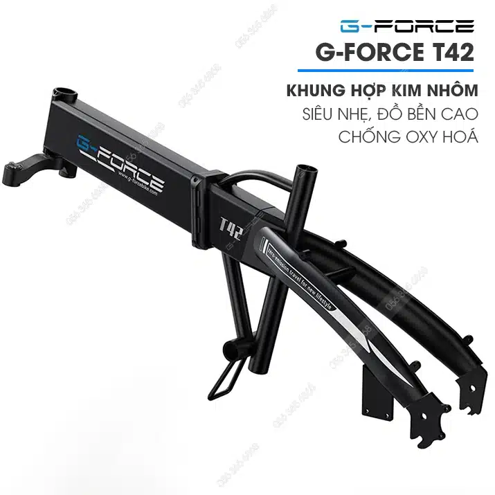 Xe đạp trợ lực điện G-Force T42 hiện đại, mạnh mẽ 6 Gforce.vn - Xe Dap Tro Luc Dien Gforce T42 (5)