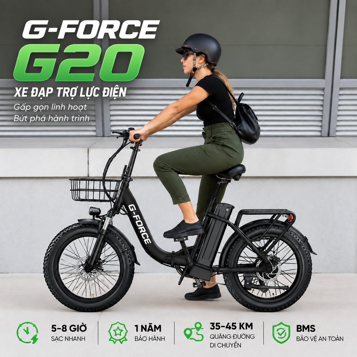 Xe đạp trợ lực điện gấp gọn G-Force G20 Pro 6 Chatgpt Image 15_49_57 17 Thg 9, 2026